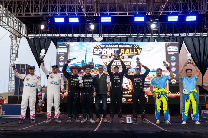 TOYOTA GAZOO Racing Indonesia Pertahankan Gelar Juara Nasional Rally & Sprint Rally 2025–2026 bersama GR Yaris Rally2