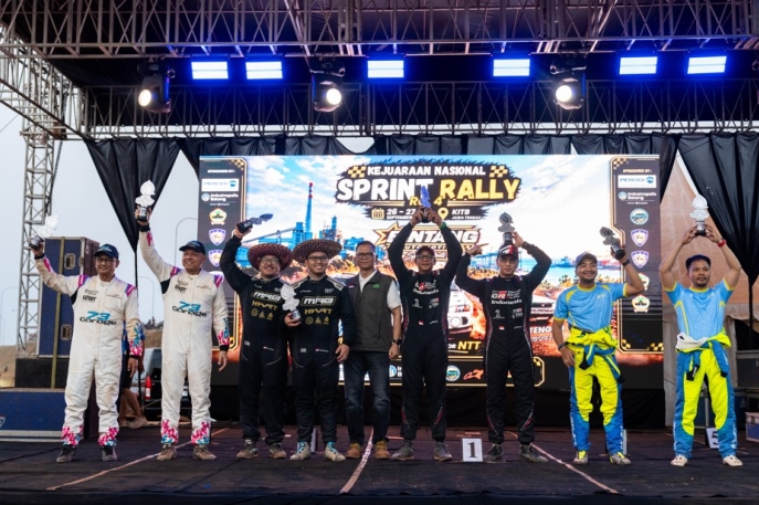 TOYOTA GAZOO Racing Indonesia Pertahankan Gelar Juara Nasional Rally & Sprint Rally 2025–2026 bersama GR Yaris Rally2
