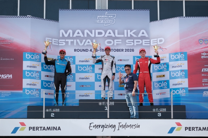 Andalkan New Agya Stylix, TGRI Tambah Gelar Juara Nasional 2026  Lewat Kejuaraan Nasional ITCR 1.200 di Mandalika