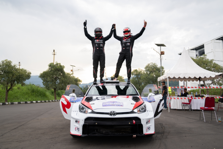 Kejurnas Sprint Rally 2025 Seri ke-2:  Dominasi TOYOTA GAZOO Racing Indonesia Kuasai Semua Special Stage Untuk Raih Podium Pertama