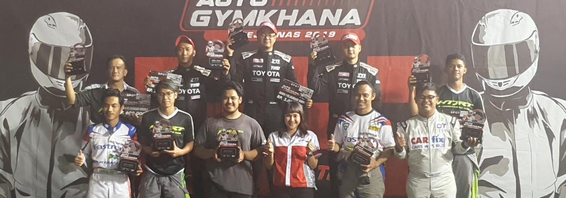 Raih Juara Nasional Kejurnas Slalom MLD SPOT Auto Gymkhana 2019,  Toyota Team Indonesia (TTI) Cetak Rekor Kemenangan 3 Tahun Berturut-Turut