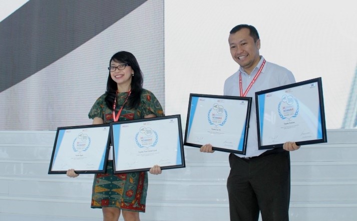 Toyota Raih 4 Penghargaan New Wave Marketing Award