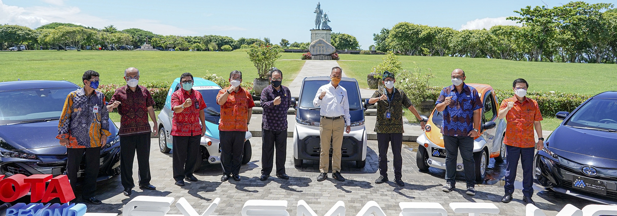 50 Tahun Toyota di Indonesia: Sebagai Wujud Komitmen Mobility Happiness For All,  Toyota Hadirkan EV Smart Mobility Untuk Mendukung Pemanfaatan Teknologi Elektrifikasi Dan Pemulihan Wisata di Bali