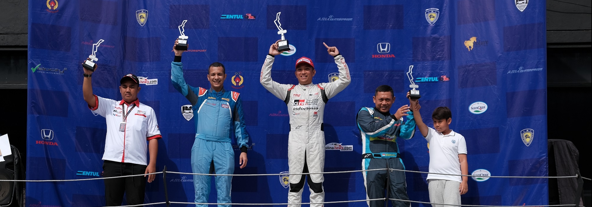 Indonesian Sentul Series of Motorsport 2022 Wet Race, TGRI Puncaki Podium Seri ke-5 Kejurnas ITCR Max 1.600