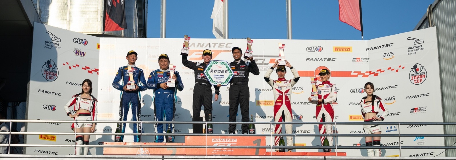 TOYOTA GAZOO Racing Indonesia Berikan Hadiah HUT RI ke-78 Berupa Kemenangan di Tingkat Regional Fanatec GT World Challenge Asia 2023 dan Asia Cross Country Rally 2023