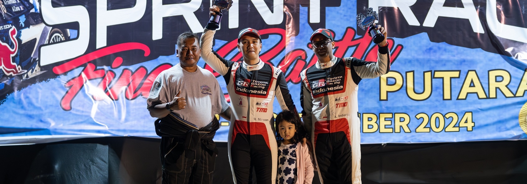 Kejurnas Sprint Rally 2024 Seri ke-6: TOYOTA GAZOO Racing Indonesia Berhasil Kembali Bangkit Meraih Podium Pertama Kelas H2