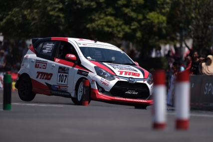 Kejuaraan Slalom Nasional MLD SPOT Auto Gymkhana 2019 - Berlaga Di Tegal, Pembalap TTI Kembali Puncaki Podium Seri Ke-3 MLD SPOT Auto Gymkhana 2019