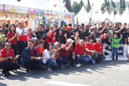 Jadi Kota Ketiga Festival Avanza-Veloz Sebangsa, Masyarakat Kota Surabaya Ramai Padati Lokasi Festival