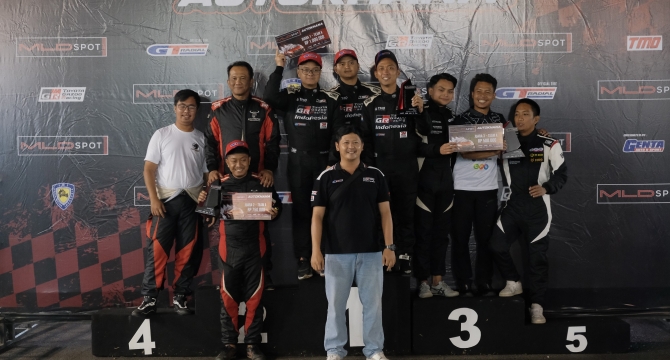Podium Finishes in All Entered Classes, TOYOTA GAZOO Racing Indonesia Dominates Again in the MLDSPOT Autokhana National Slalom Championship 2024 Series 2