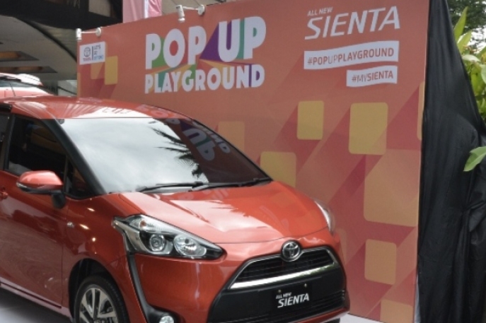 Toyota Mendukung Aktifitas Gaya Hidup Masyarakat Urban Bersama Sienta Pop-Up Playground