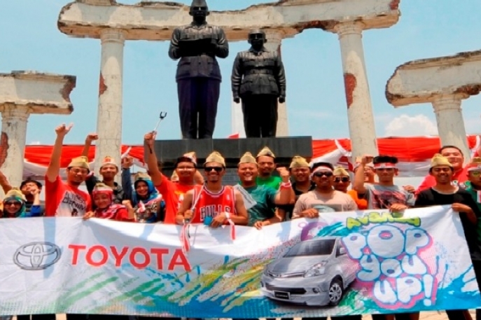 Wujud Apresiasi untuk Pemilik Avanza di Jawa Timur Toyota Gelar Avanza Pop You Up di Surabaya