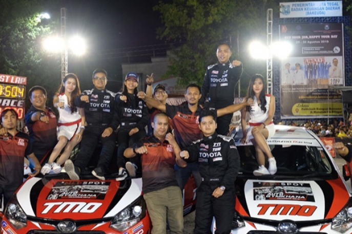 Kejuaraan Slalom Nasional MLD SPOT Auto Gymkhana 2019 - Berlaga Di Tegal, Pembalap TTI Kembali Puncaki Podium Seri Ke-3 MLD SPOT Auto Gymkhana 2019