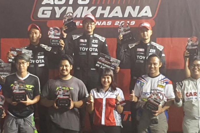 Raih Juara Nasional Kejurnas Slalom MLD SPOT Auto Gymkhana 2019,  Toyota Team Indonesia (TTI) Cetak Rekor Kemenangan 3 Tahun Berturut-Turut