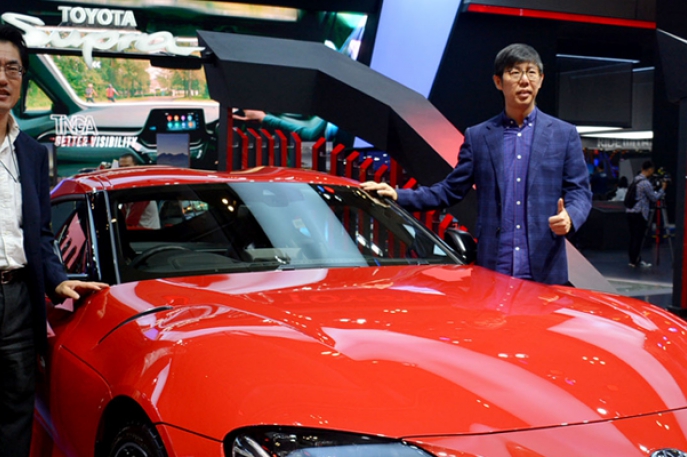 Toyota GR Supra Diperkenalkan di GIIAS 2019, Driving Excitement dalam Balutan Legendary Sportscar