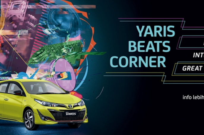 Toyota Gelar Yaris Beats Corner, Hadirkan Nuansa Keceriaan Electric Digital Music