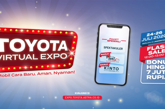TAM Hadirkan “Toyota Virtual Expo” Guna Tetap Dekat dengan Pelanggan dalam Memberikan Pengalaman Bertransaksi Yang Mudah Dan Aman Secara Online - “Deal Cermat” Turut Menawarkan Program Menarik Di “Toyota Virtual Expo”