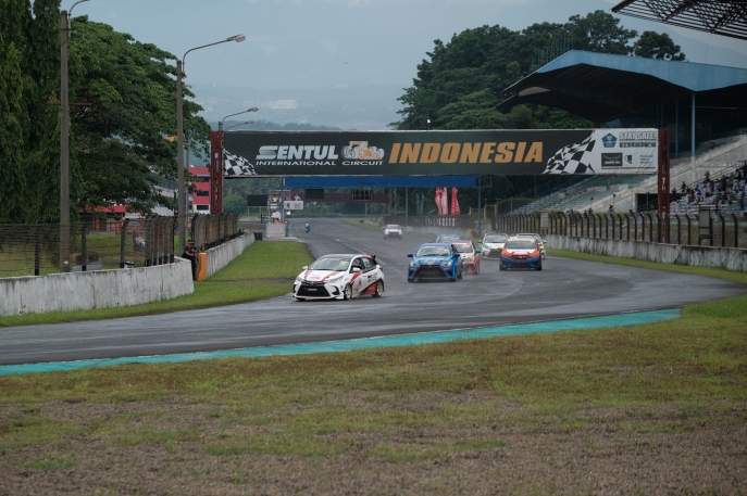 Indonesian Sentul Series of Motorsport 2022 Wet Race, TGRI Puncaki Podium Seri ke-5 Kejurnas ITCR Max 1.600