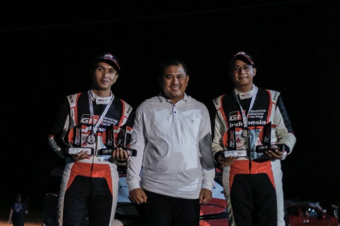 Pertama Kali Terjun di Dua Kejurnas Rally Sekaligus, GR Yaris Langsung Raih Juara Nasional
