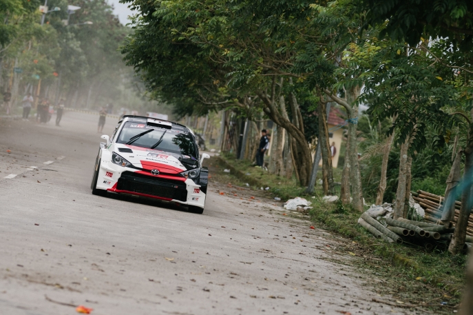 TOYOTA GAZOO Racing Indonesia Memulai Musim Balap 2023 dengan Meraih Podium Kedua Kejurnas Interauto Sprint Rally 2023 Seri ke-1