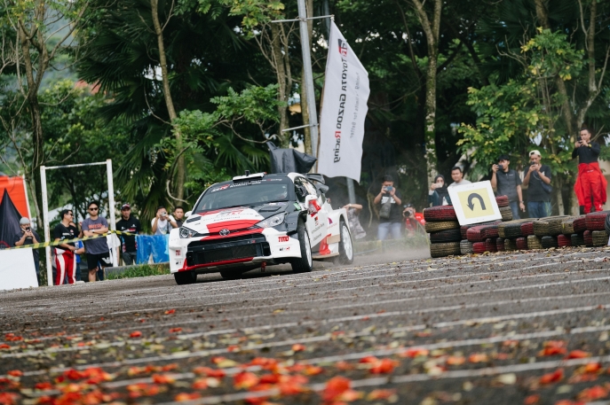 TOYOTA GAZOO Racing Indonesia Memulai Musim Balap 2023 dengan Meraih Podium Kedua Kejurnas Interauto Sprint Rally 2023 Seri ke-1