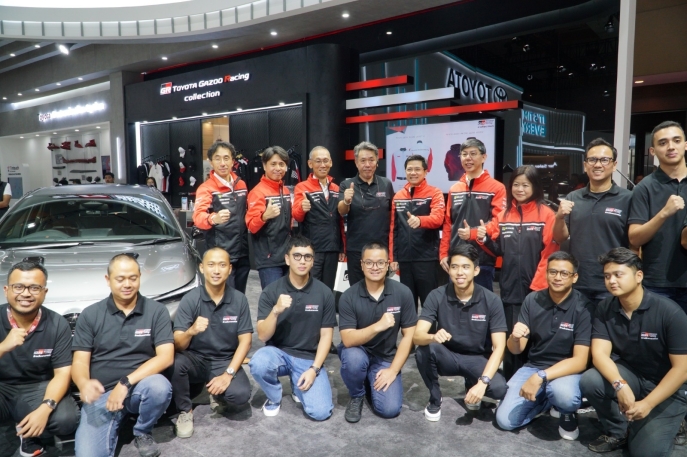 GAZOO Racing Pajang Model-Model yang Sporty dan Powerful beserta Motorsport Ecosystem Bersamaan dengan Livery Baru TGRI di Ajang Indonesia International Motor Show 2024