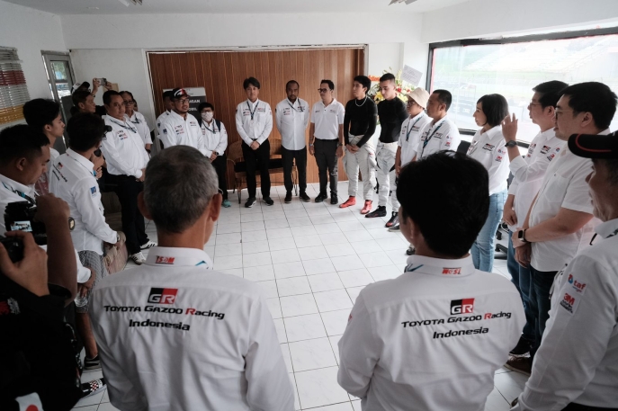 All New Agya GR Sport Langsung Gas Pol, TOYOTA GAZOO Racing Indonesia Raih Podium Juara 1 di Seri Pembuka Kejurnas ITCR 1.200 ISSOM 2024